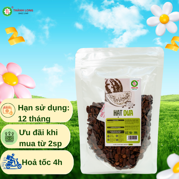 HẠT DƯA THÀNH LONG 500G – VIÊT NAM
