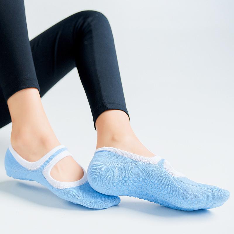 Phụ nữ mới chất lượng cao băng yoga Yoga SOCKS chống trượt nhanh chóng sấy khô Pilates Ballet Ballet Fitness SOCTS Color: 6 Size: EUR 35-40 US 4.5-8.5