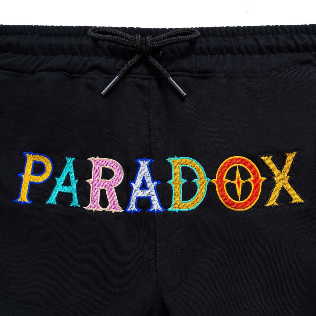 Quần short Paradox FRISKY EMBROIDERY SHORTS - Black