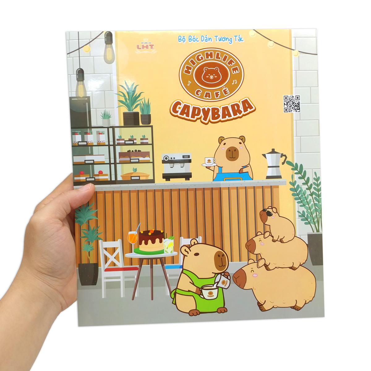 Trò Chơi Bóc Dán Tương Tác Capybara Cafe - Liên Hiệp Thành UBDTTCPBRCFHL