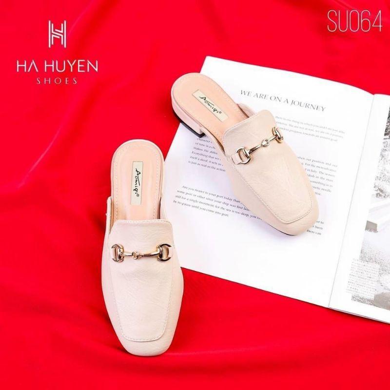 GIÀY SỤC KHUY NGANG TRƠN MẠ SÁNG - 2P