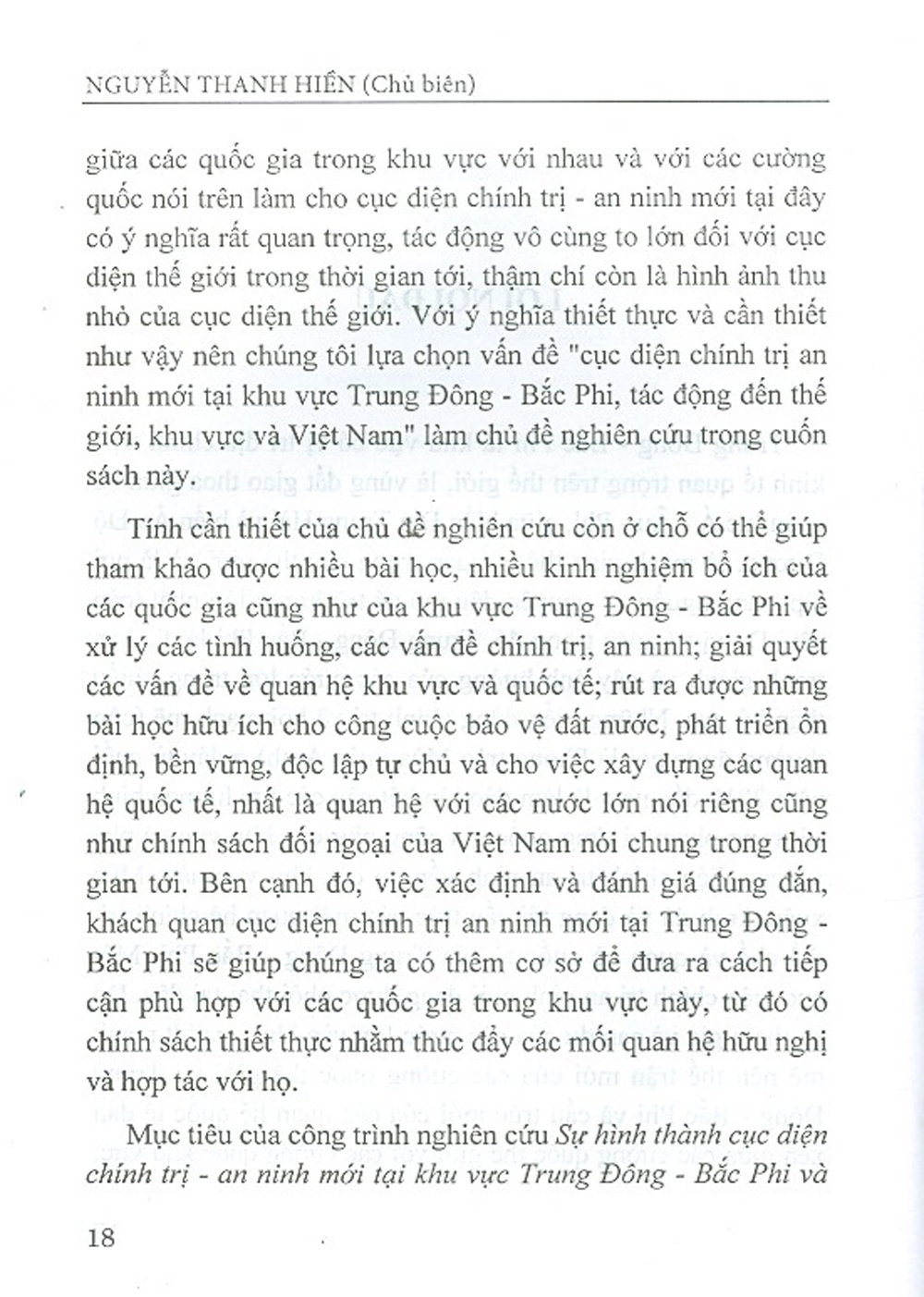 Sự Hình Thành Cục Diện Chính Trị - An Ninh Mới Tại Khu Vực Trung Đông - Bắc Phi Và Tác Động