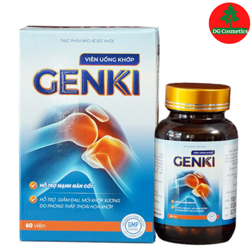 Combo 2 Hộp Viên Uống Khớp Genki - Sản Phẩm Hỗ Trợ Mạnh Gân Cốt & Giảm Thoái Hoá Khớp