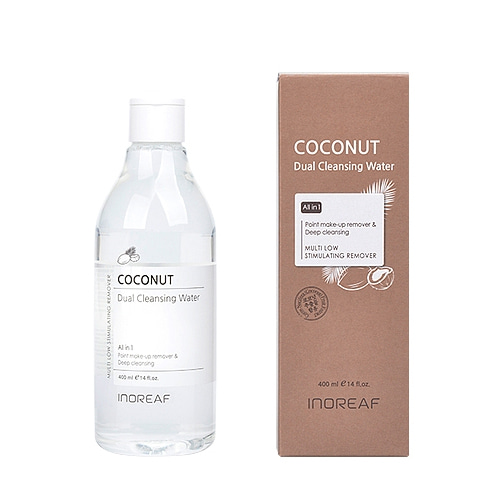 Nước tẩy trang đa năng chiết xuất dầu dừa BEBECO Inoreaf Coconut Dual Cleansing Water