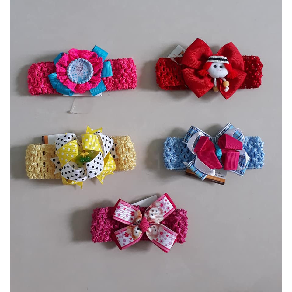 Combo 5 băng đô cho bé nhỏ