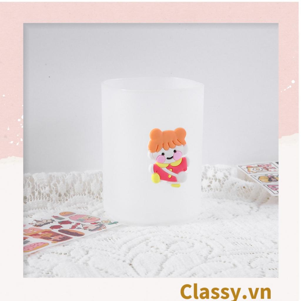 Hộp đựng bút Classy bằng nhựa, nhiều họa tiết đa dạng, đựng bút, mỹ phẩm PK1103