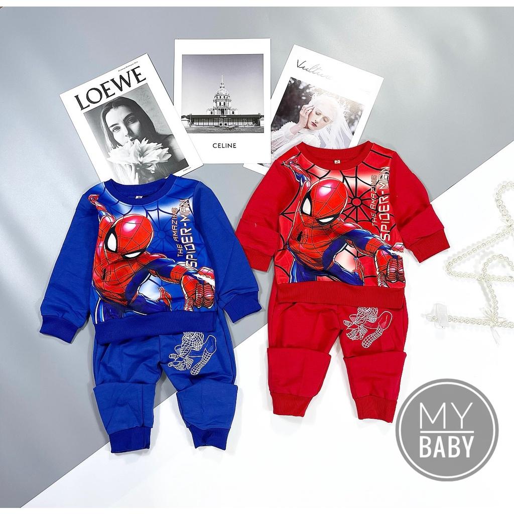 Bộ quần áo siêu nhân cho bé trai 8-18kg Củ khoai tây shop chất da cá mềm mịn cực đẹp giá đặc biệt