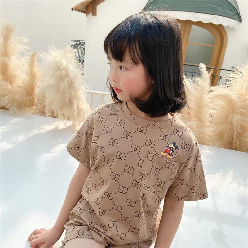 Bộ micky cotton 4 chiều cho bé trai/ bé gái.