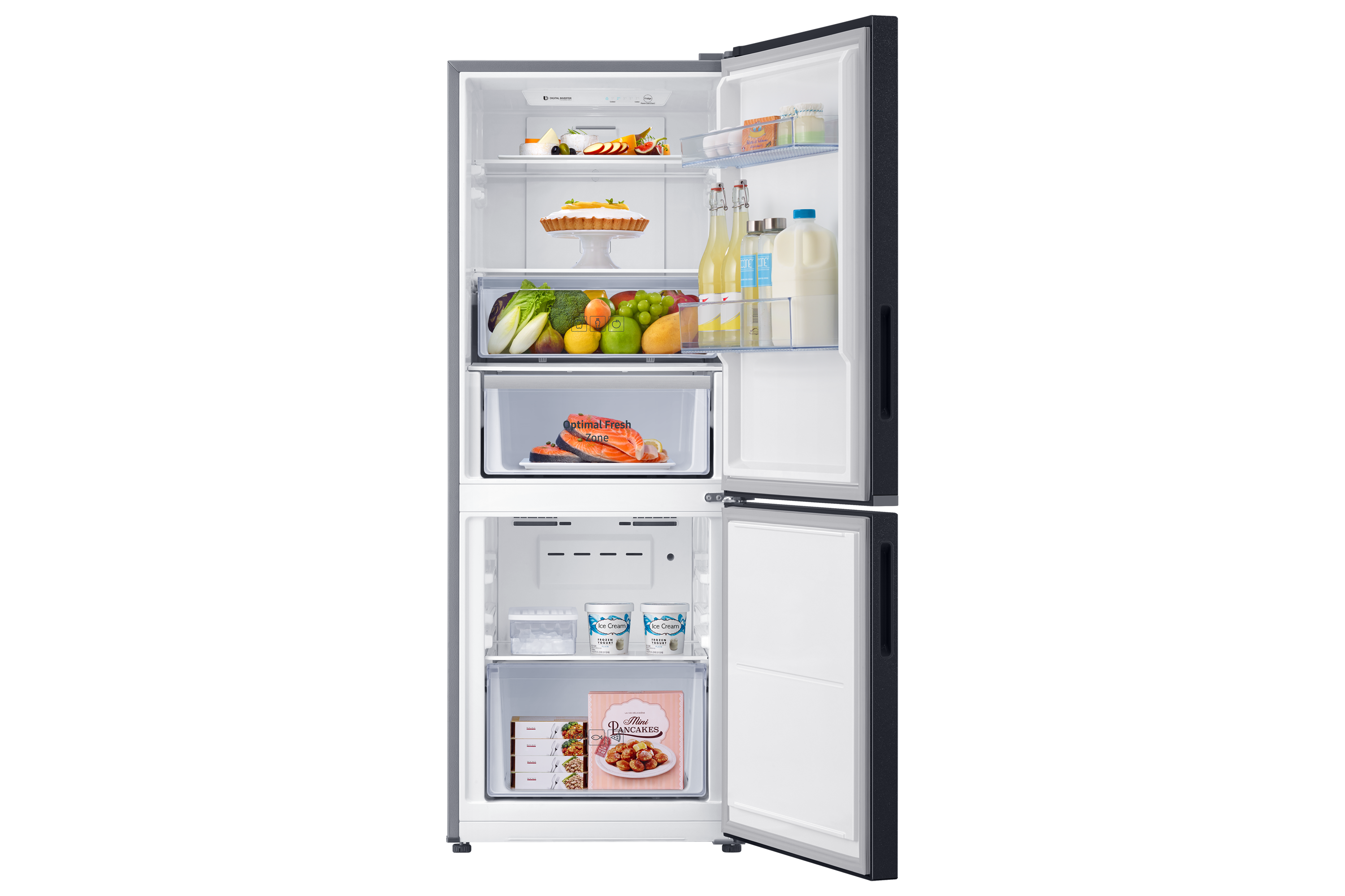 Tủ lạnh hai cửa Samsung Ngăn Đông Dưới 280L RB27N4010BU - Hàng chính hãng