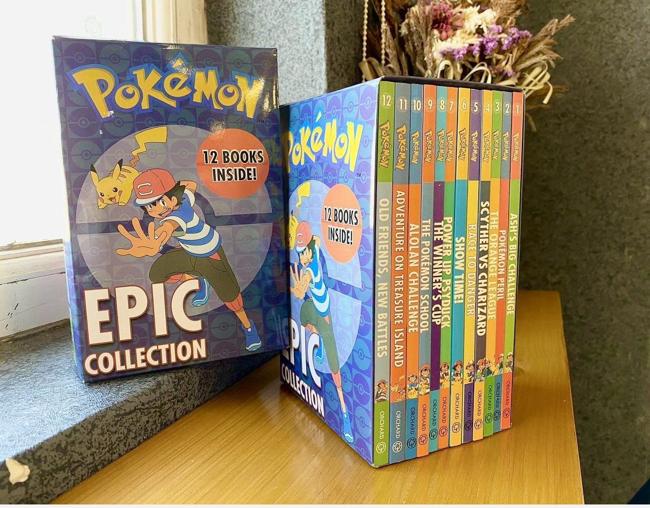 Pokemon Epic Collection -12 Books | Bản Nhập Khẩu