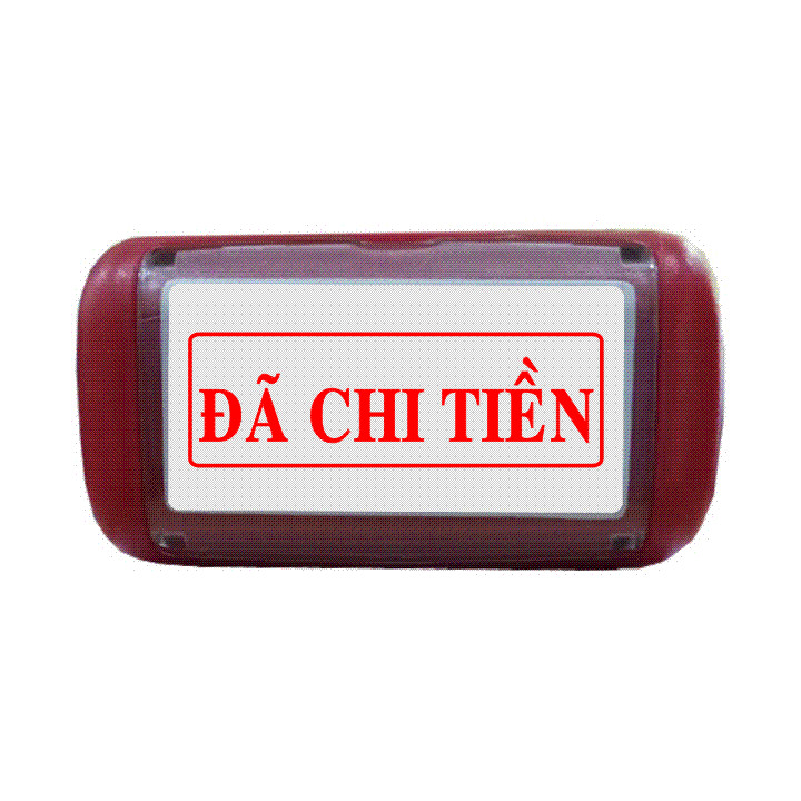 Con dấu liền mực Đã Chi Tiền