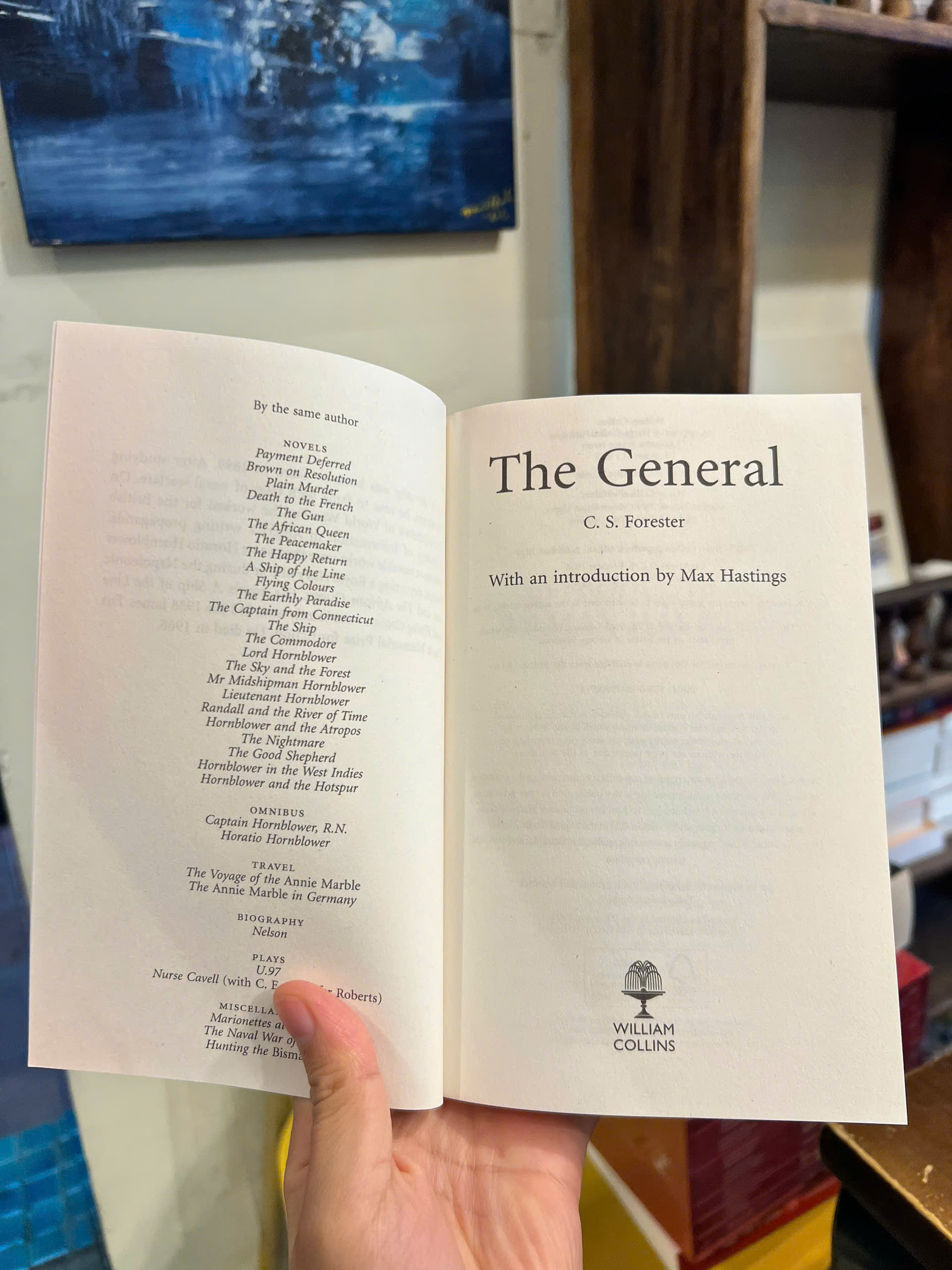 Sách - General by C.S. Forester | Historical Fiction / World War I Novel / Văn học Lịch sử Nhập khẩu