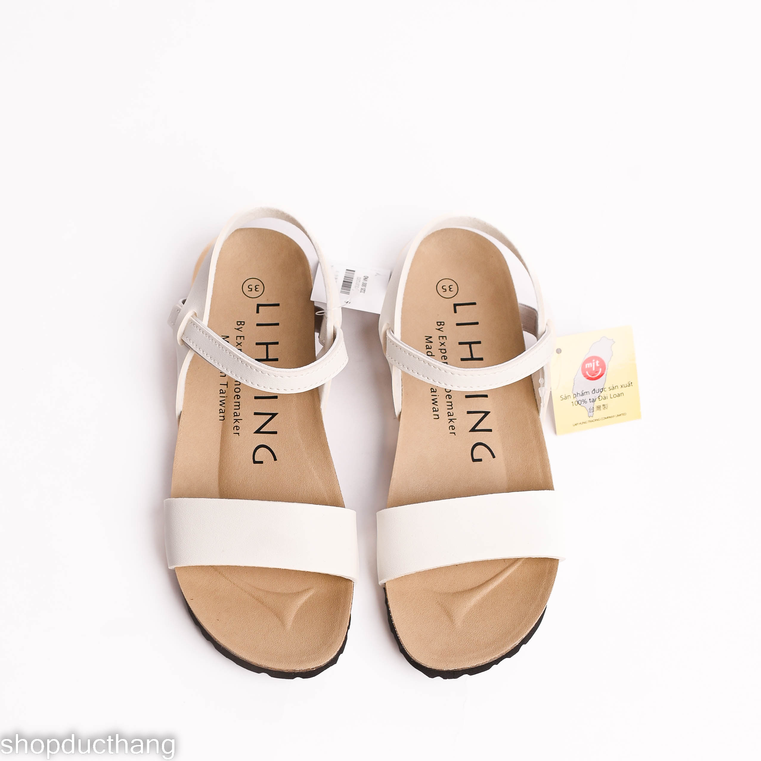 Sandal Lihsing đế trấu trệt nữ