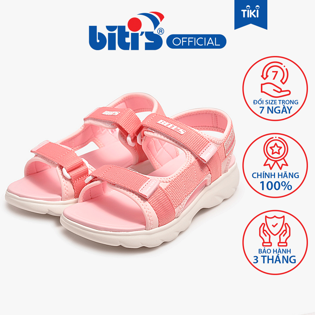 Sandal Eva Phun Bé Gái Biti's BEG001200HOG (Hồng)