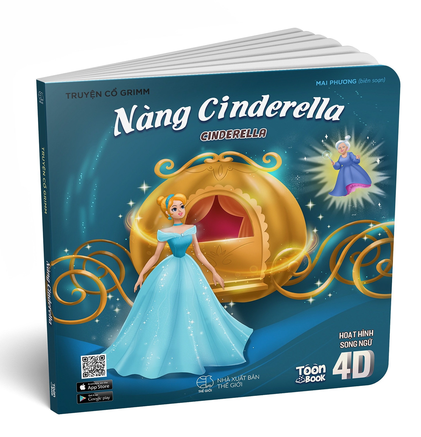 Bộ Sách Hoạt Hình Song Ngữ 4D - Lâu Đài Kì Bí