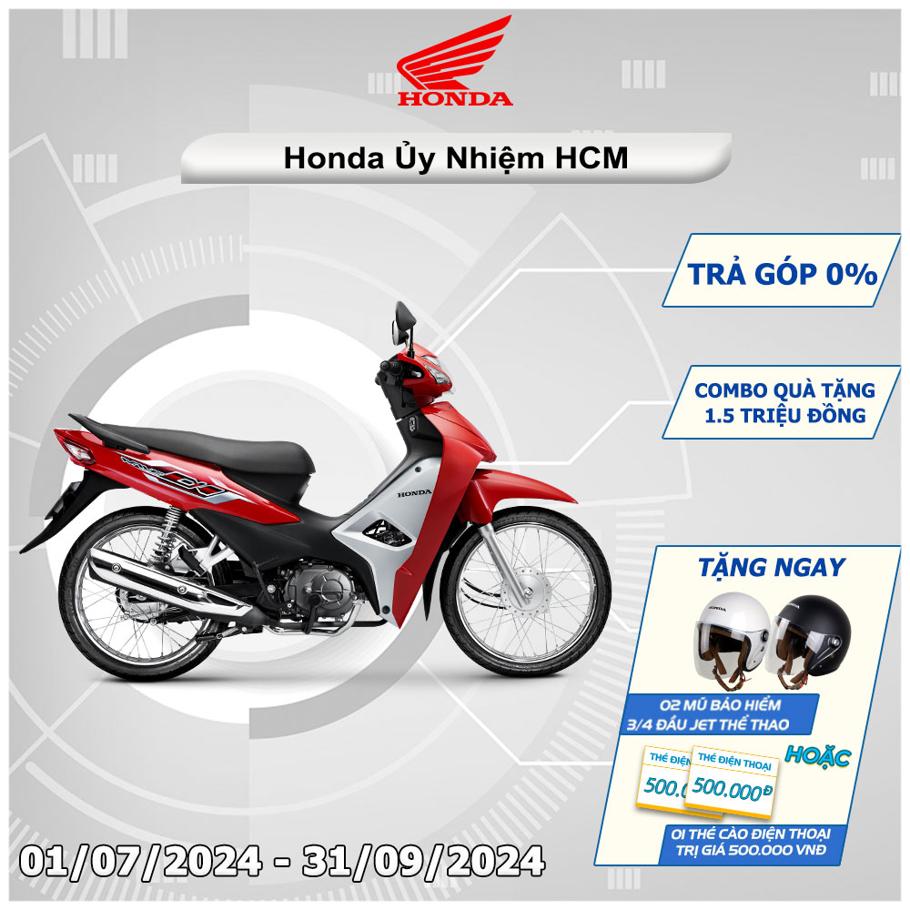 Xe Máy Honda Wave Alpha 2024