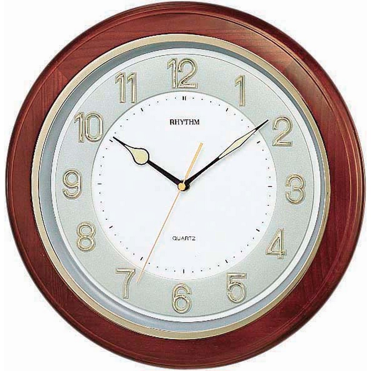 Đồng hồ treo tường RHYTHM - JAPAN CMG266BR06 (Kích thước 34.0 x 4.0cm)