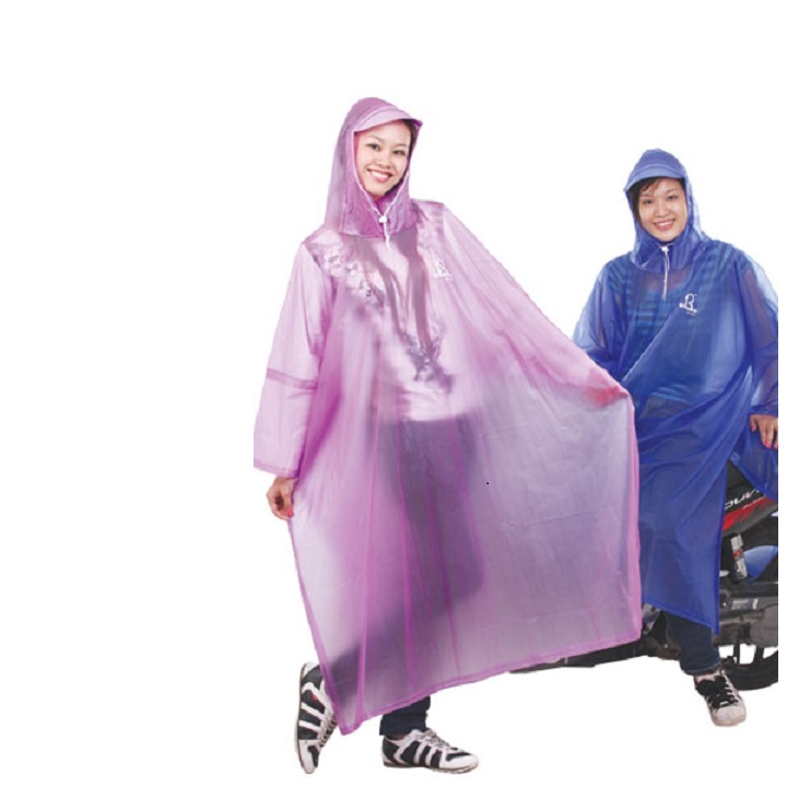 Áo mưa Rando Poncho cổ rùa trong màu Freesize ( GIAO MÀU NGẪU NHIÊN) giúp che chở cho người thân yêu của bạn