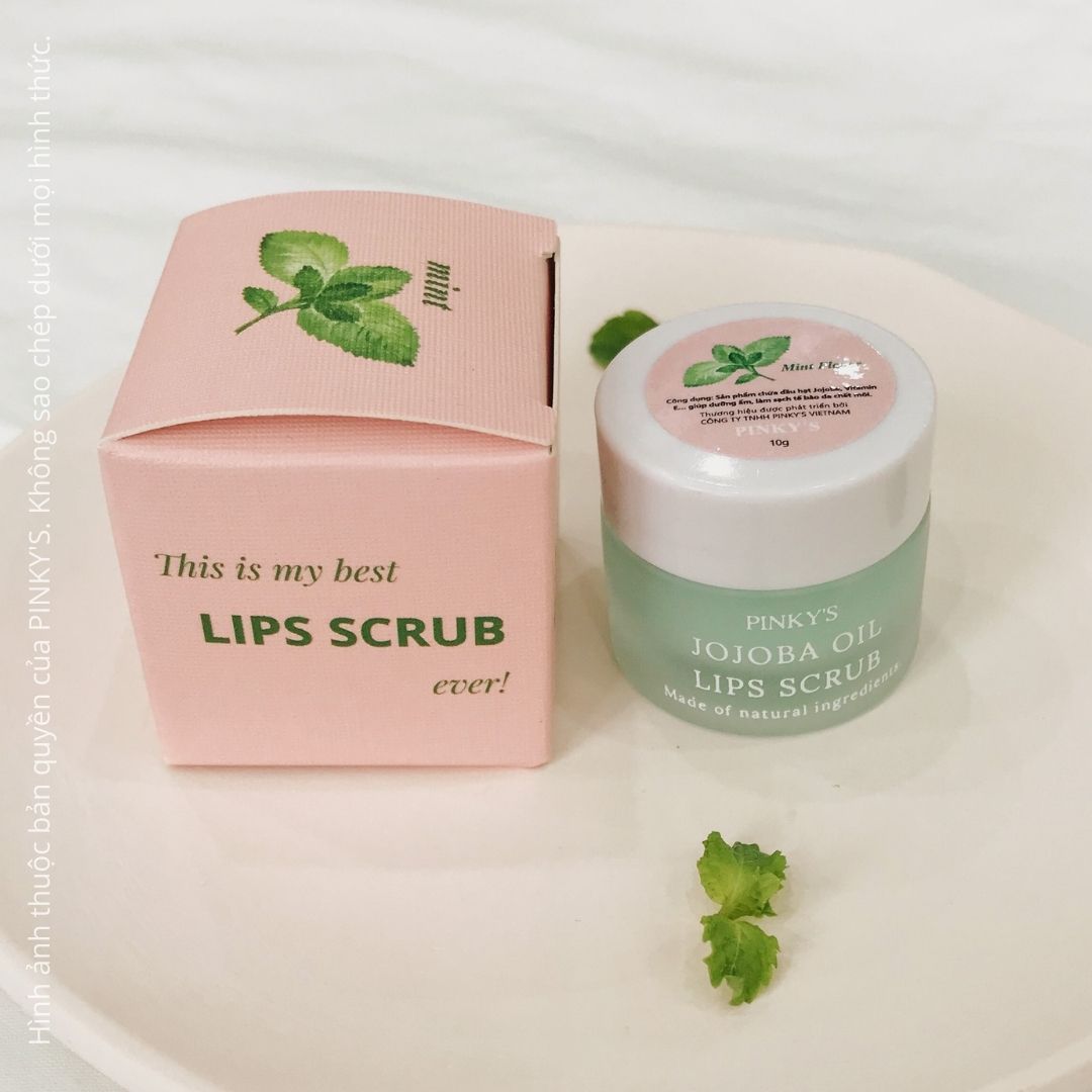 Tẩy tế bào chết môi PINKY'S - Jojoba Oil Lips Scrub