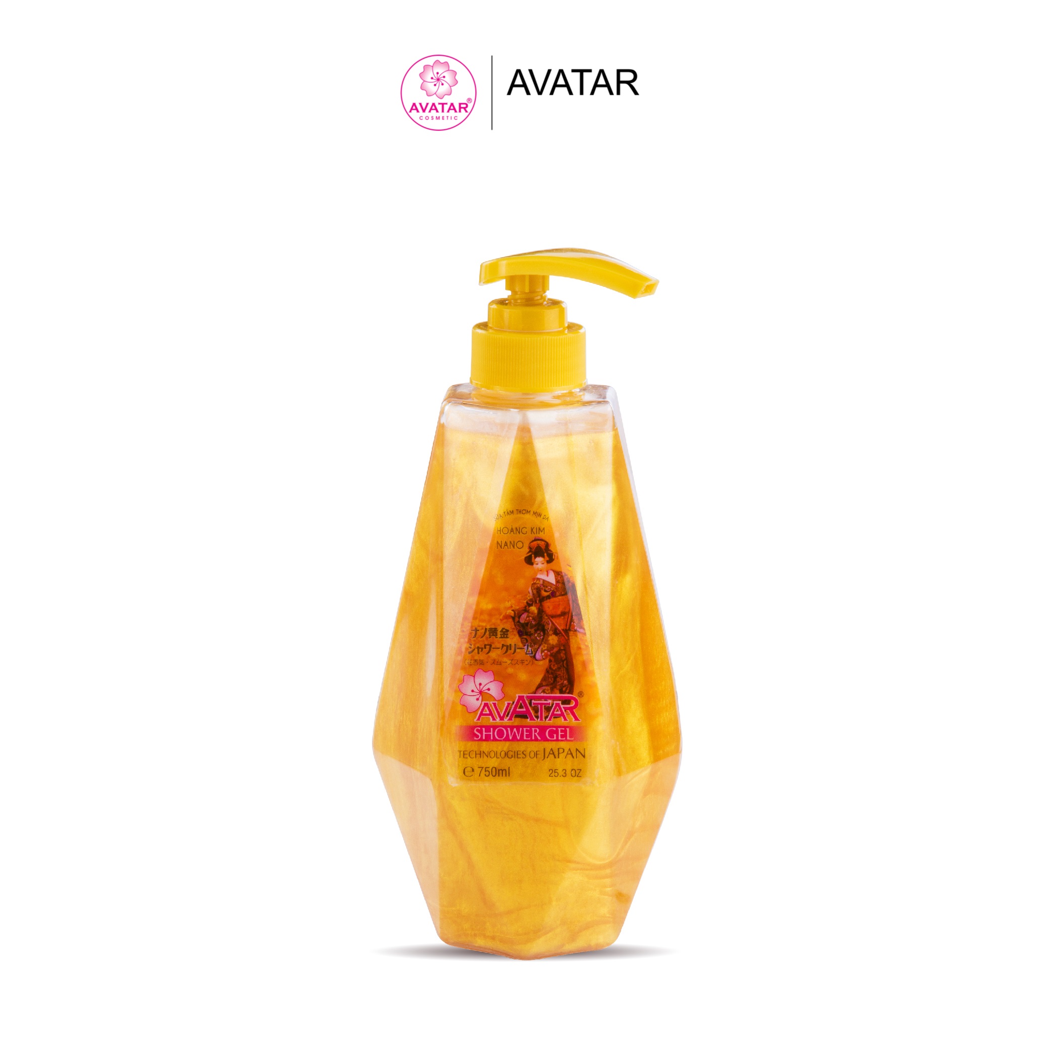 Sữa Tắm Hoàng Kim Nano Avatar 750ml