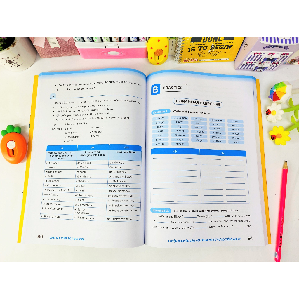 Sách - Luyện Chuyên Sâu Ngữ Pháp Và Từ Vựng Tiếng Anh 7 - Biên soạn theo chương trình SGK mới Global Success