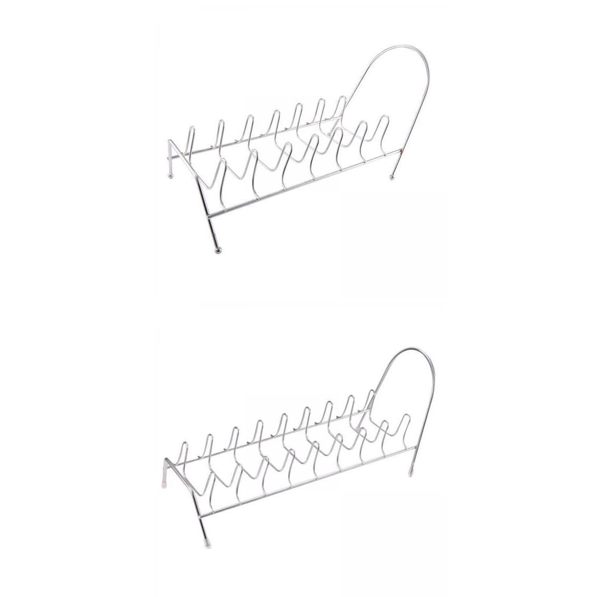 Storage Rack Reusable Draining for Cabinet Kitchen Countertop 7 Tier+9 Tier