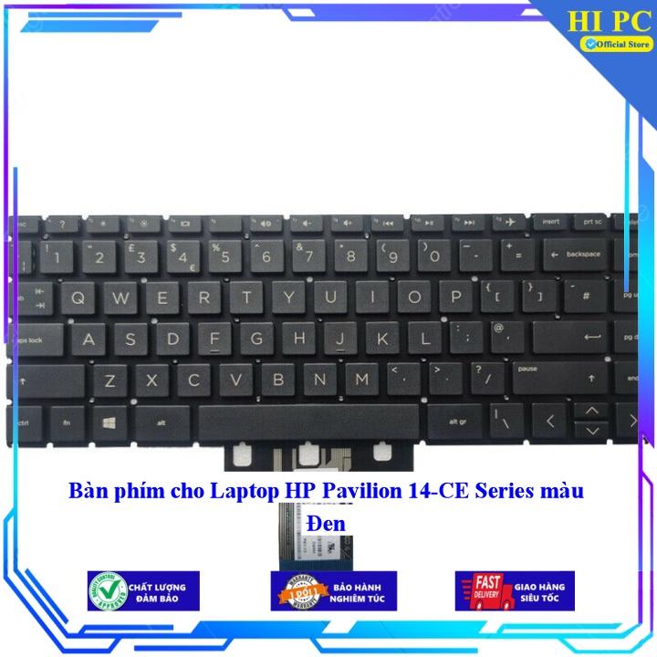 Bàn phím cho Laptop HP Pavilion 14-CE Series màu Đen - Hàng Nhập Khẩu