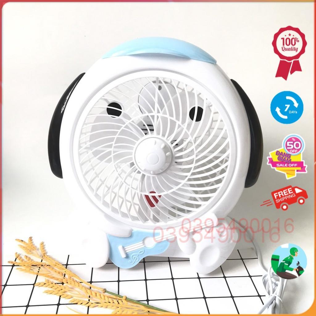 Quạt Để Bàn MiNi Hình Thú Ngộ Nghĩnh Đáng Yêu 220v Cao Cấp Cho Văn Phòng Dễ Dàng Di Chuyển