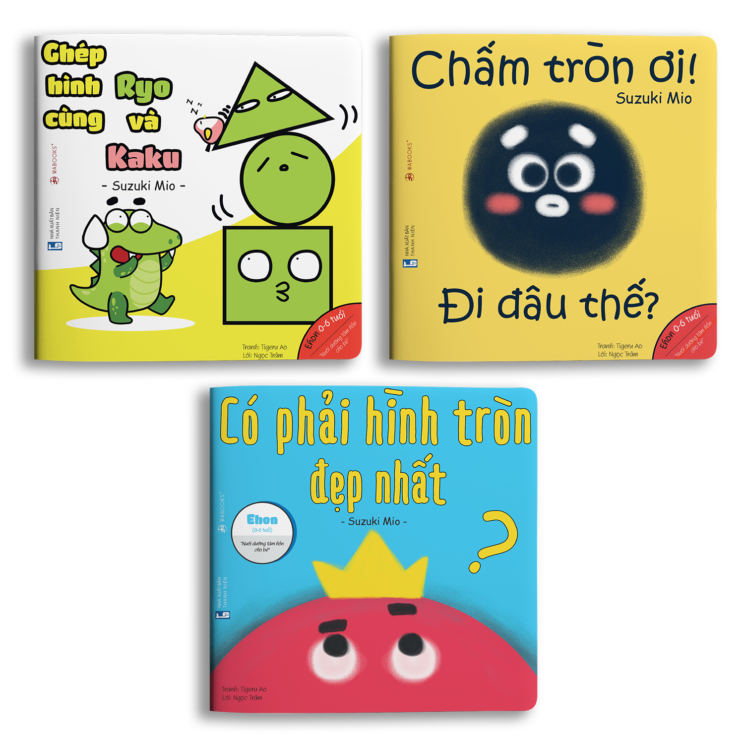 Combo Sách Ehon 6 Cuốn Phát Triển Tư Duy