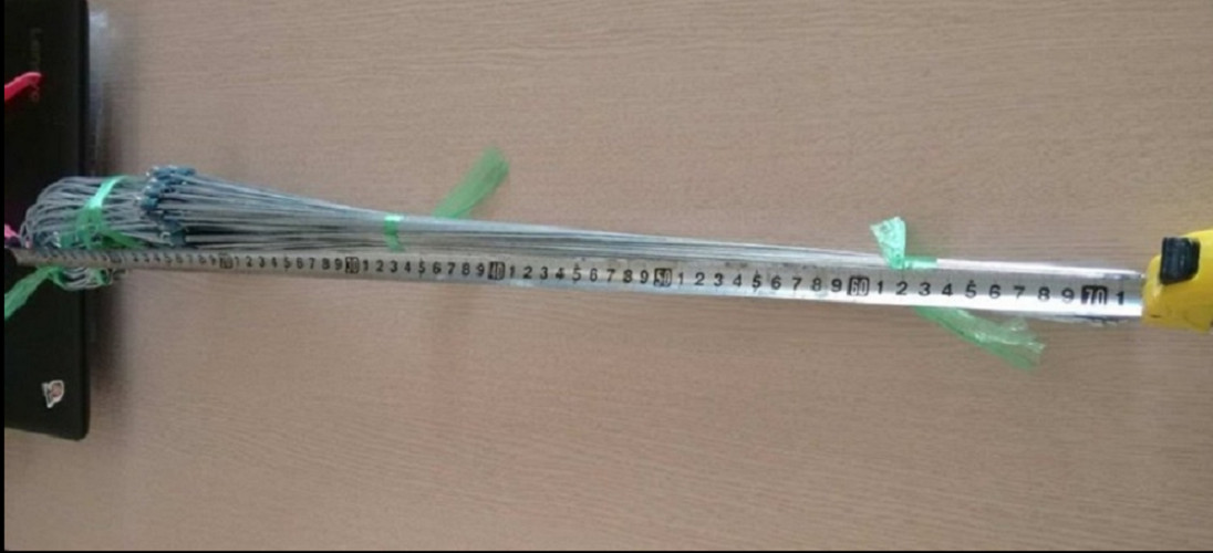 5 CHẬU GIẢ ĐẤT TRỒNG LAN FI 20 + 5 MÓC KẼM 70CM