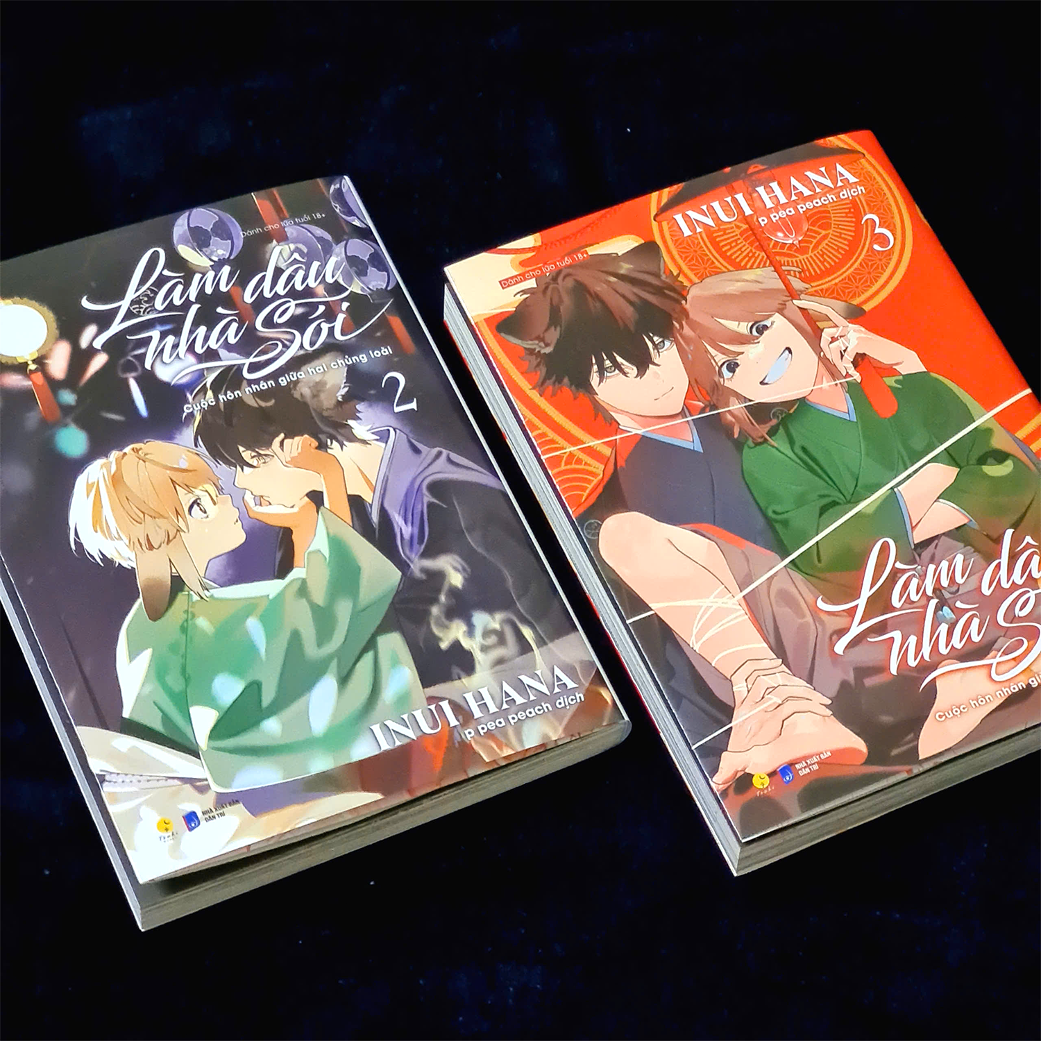Sách - Bộ Manga - Làm Dâu Nhà Sói: Tập 2 + Tập 3 (Bộ 2 Tập)