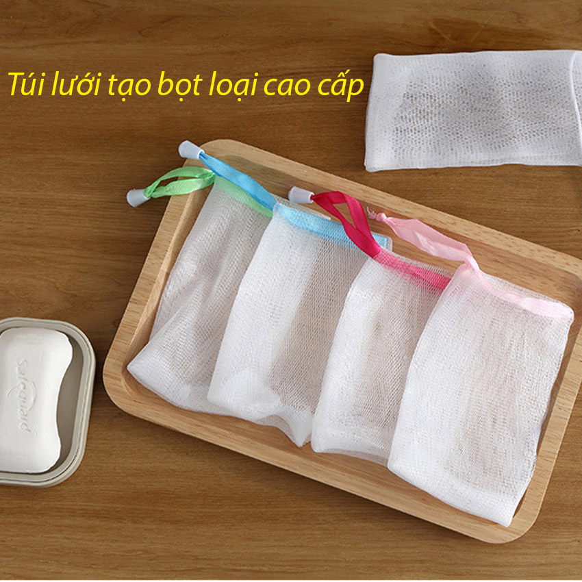 Túi Lưới Tạo Bọt Xà Bông Đa Năng, Siêu Tiện Dụng, Rất Bền Và Chắc Chắn