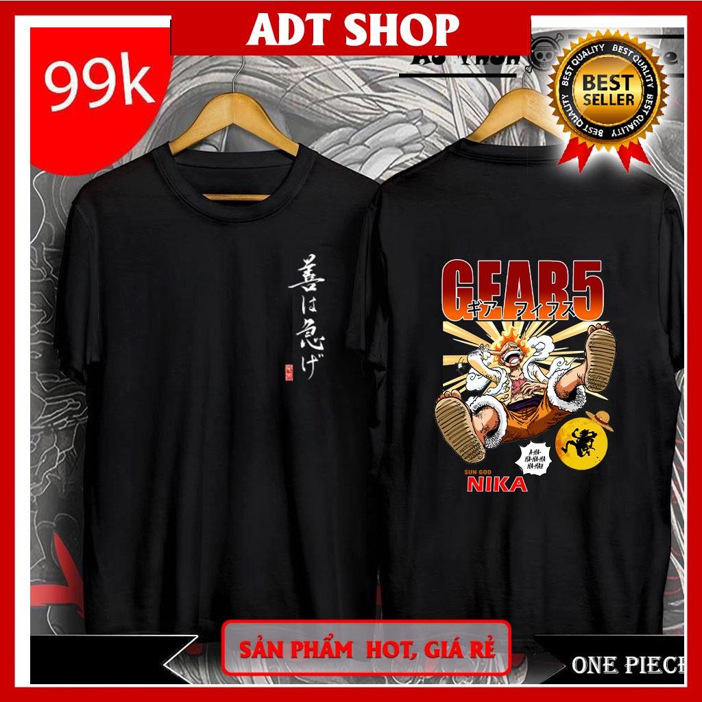 Áo thun One piece - Đảo Hải Tặc in hình - Luffy Gear5 cực chất nhiều mẫu HOT