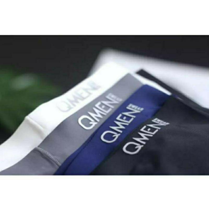 Quần sịp đùi Qmen CHUNCHUN chất lụa thun lạnh, quần lót nam hàng cao cấp.