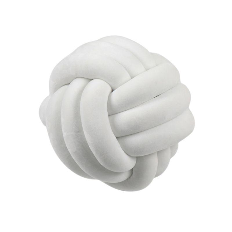 Thắt Nút Sang Trọng Bóng Thiết Kế Vòng Ném Gối Eo Lưng Đệm Nhà Sofa Giường Trang Trí Búp Bê Đồ Chơi Cho Trẻ 18Cm/30Cm/25Cm