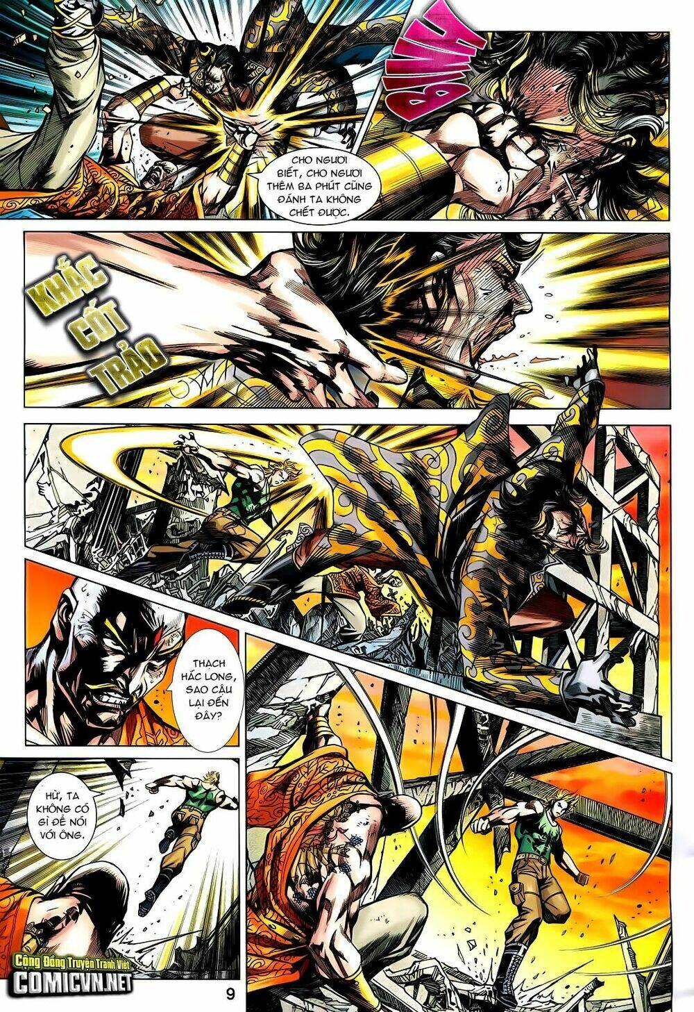 tân tác long hổ môn chapter 732 9