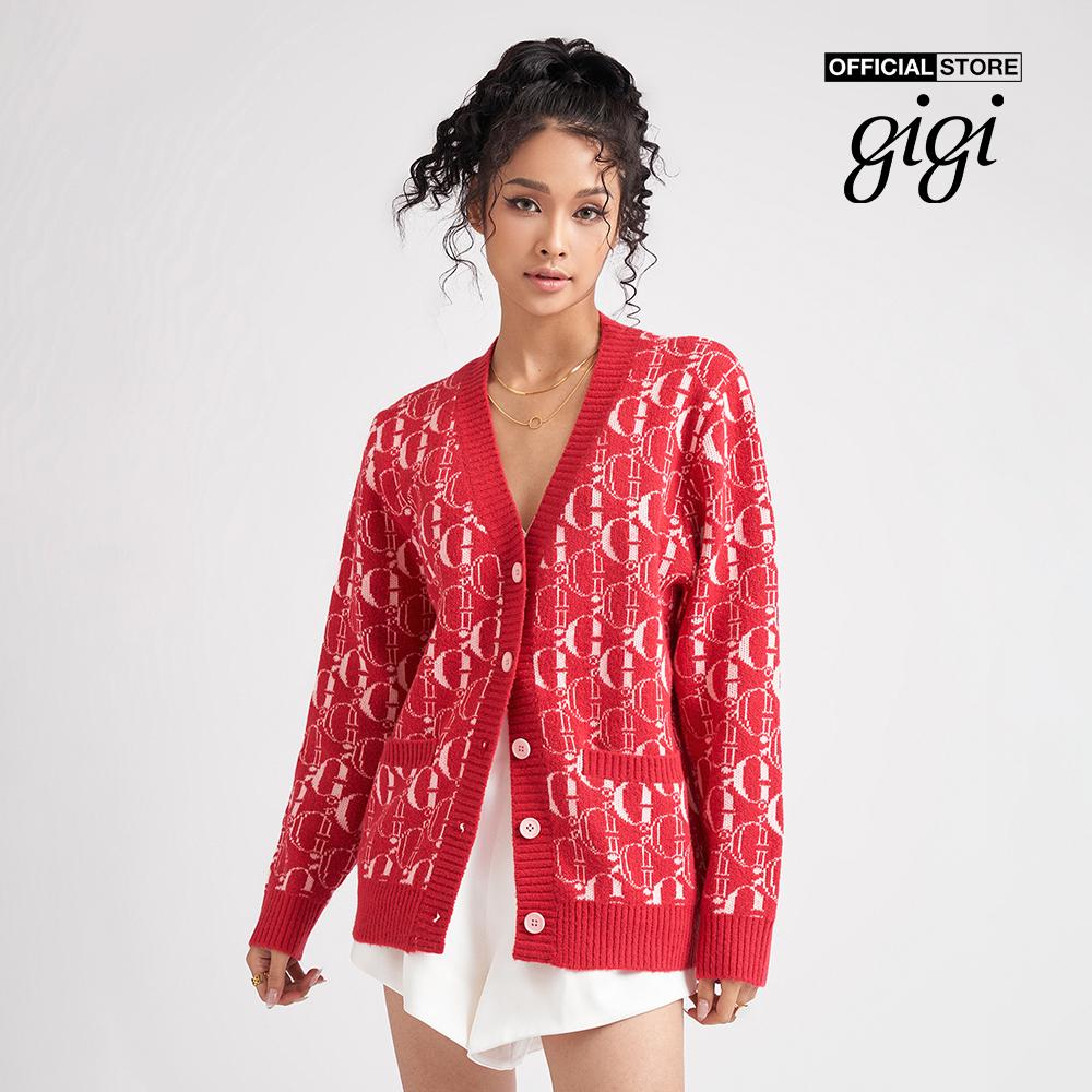 GIGI - Áo khoác cardigan nữ dáng dài thời trang G1302K222719