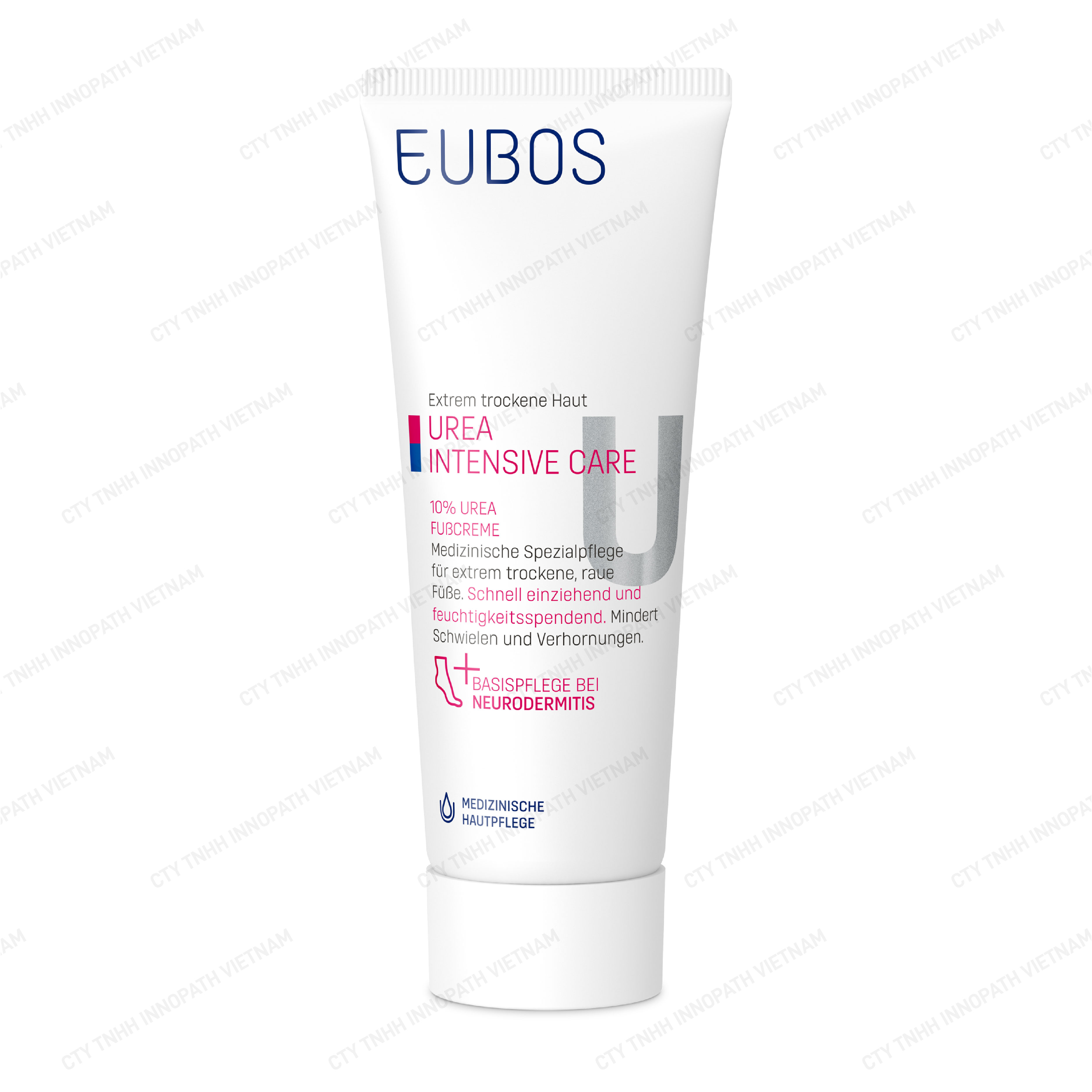 Kem Nứt Gót Và Dưỡng Da Chân EUBOS UREA 10% Foot Cream Thẩm Thấu Nhanh Cải Thiện Làn Da Khô Thô Ráp 100ml