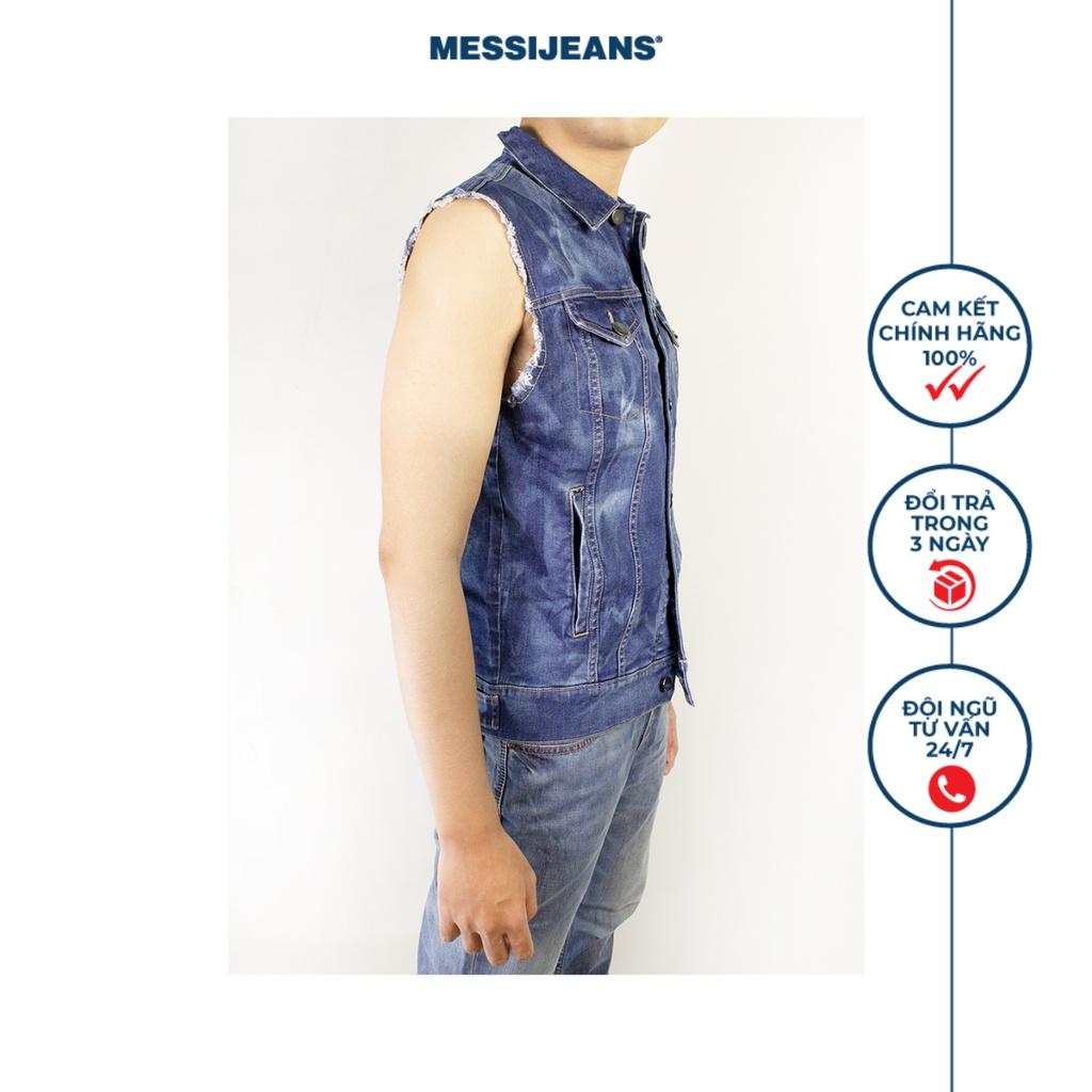 Áo Khoác Jeans Nam Ngắn Tay MESSI SJM-397-42-17