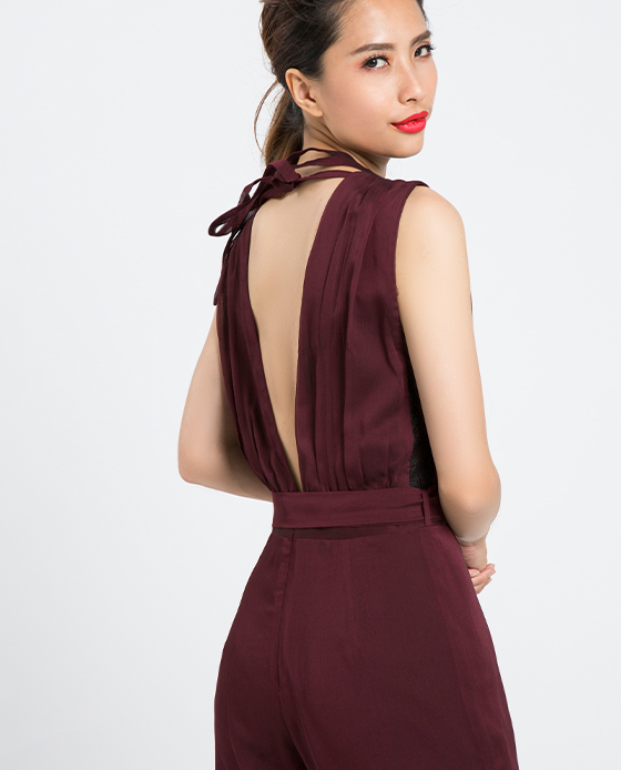 Đồ Bay Jumpsuit Provence DRE074 Thời trang thiết kế Hity