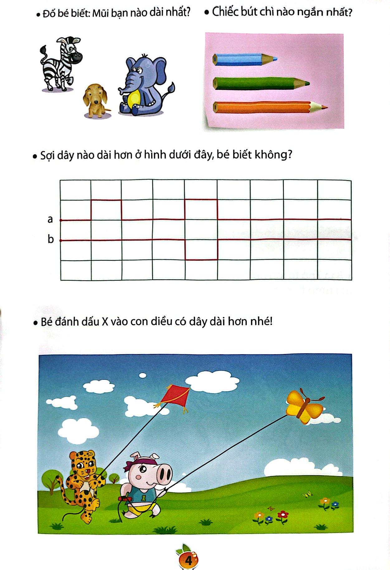 Hành Trang Vào Lớp 1 - Làm Quen Với Toán - Tập 1 (Tái Bản 2023)