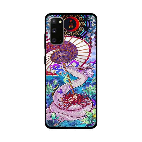 Ốp Lưng Dành Cho Samsung Galaxy S20 mẫu 12 Con Giáp Tỵ - Hàng Chính Hãng