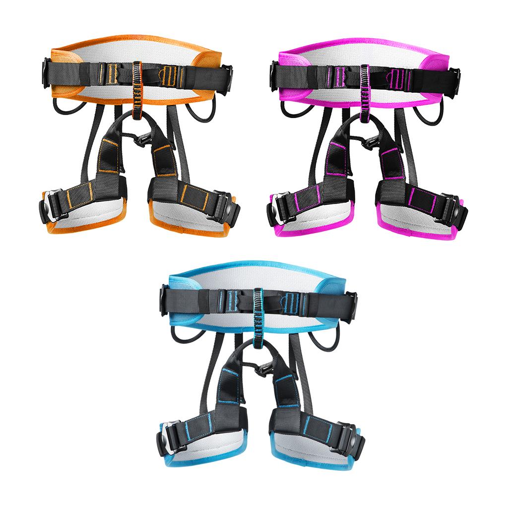 Professional Safety Rock Climbing Rappel Harness Seat Sitting Waist Belt Strap