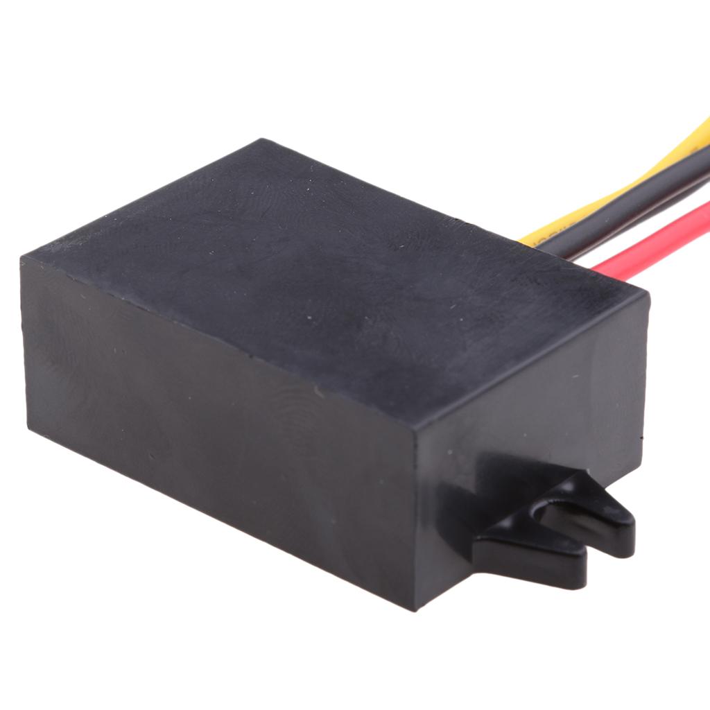 DC/DC Converter Regulator 12V/24V Step Down to 12V 1A Car Power Supply Module