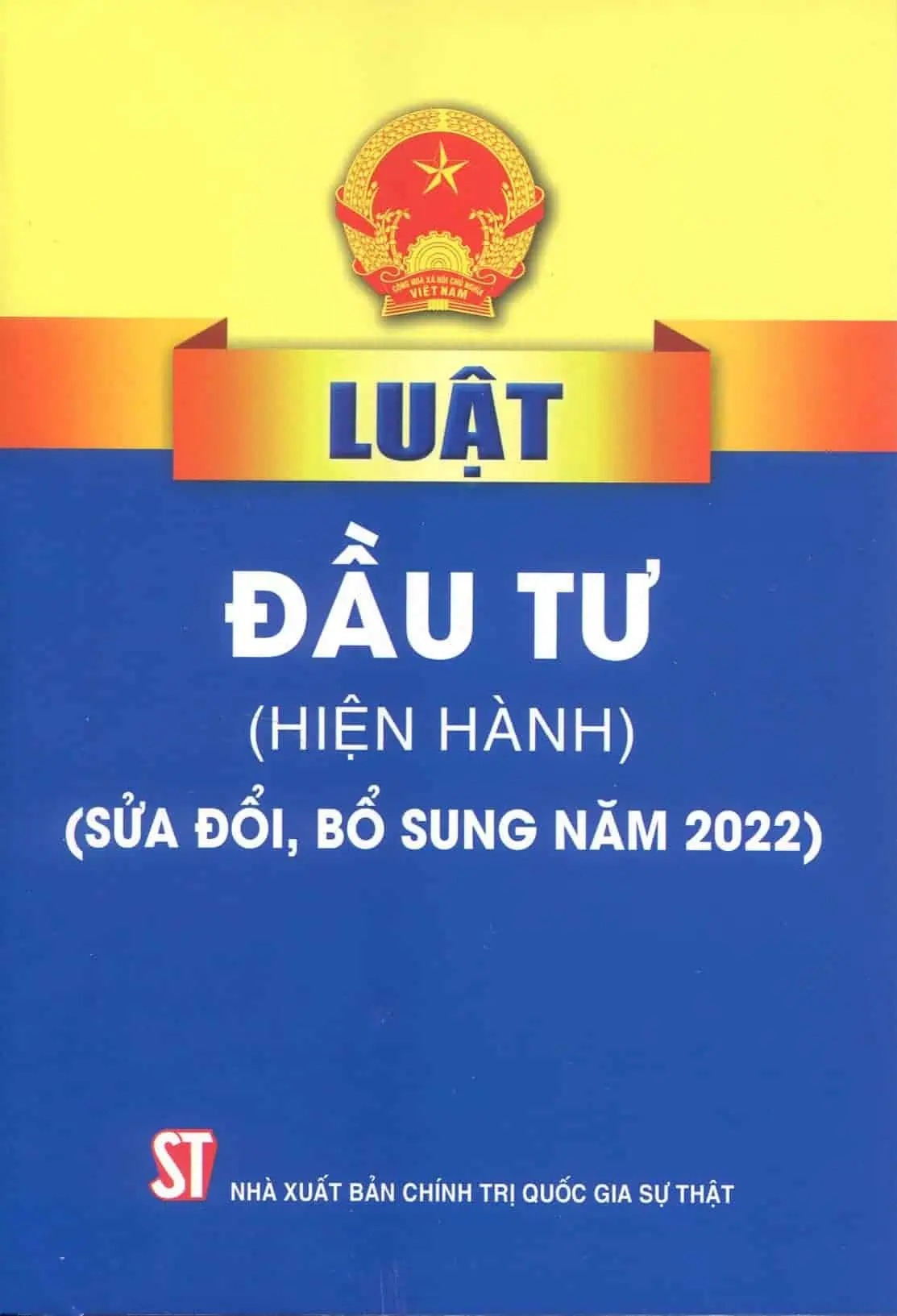 Luật Đầu Tư (Hiện Hành)