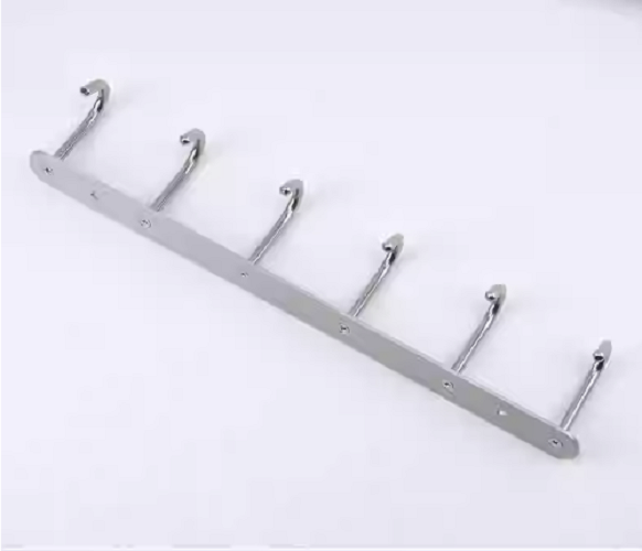 Giá 6 Móc treo dụng cụ không cần khoan Hanger Germany Inox 304 - tặng kèm keo dán
