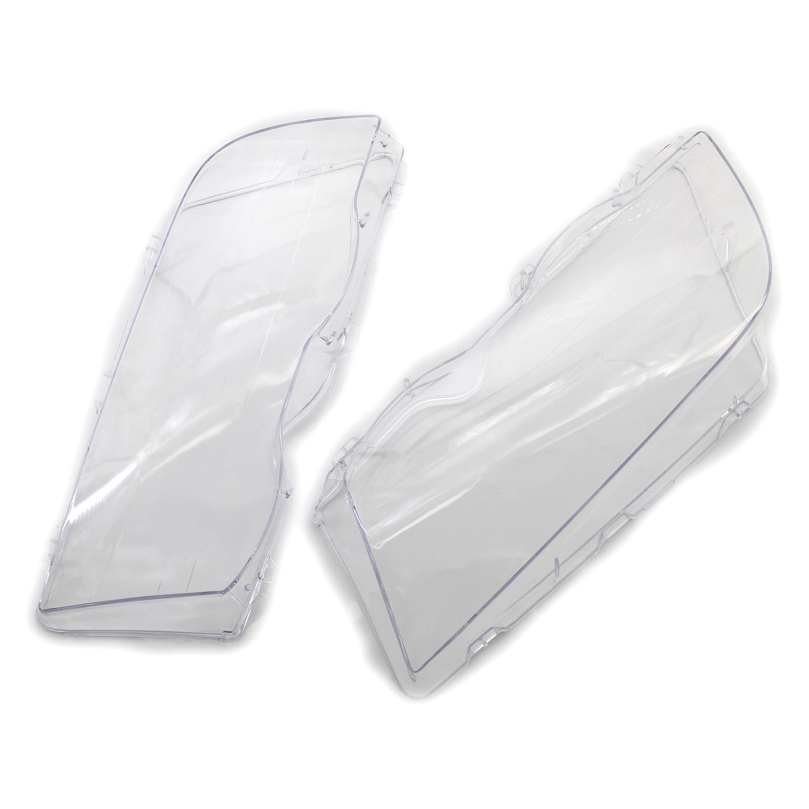 1 Pair Left Right Headlight Headlamp Clear Lens Cover Replacement for BMW E46 3 Series 1998-2001 4 Door