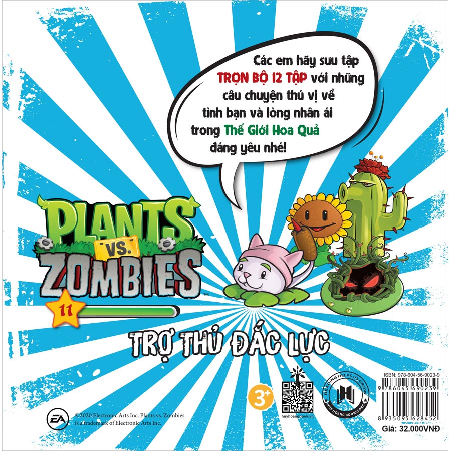 Trái Cây Đại Chiến Zombie - Plants Với Zombies - Tập 11: Trợ Thủ Đắc Lực (Tái Bản)