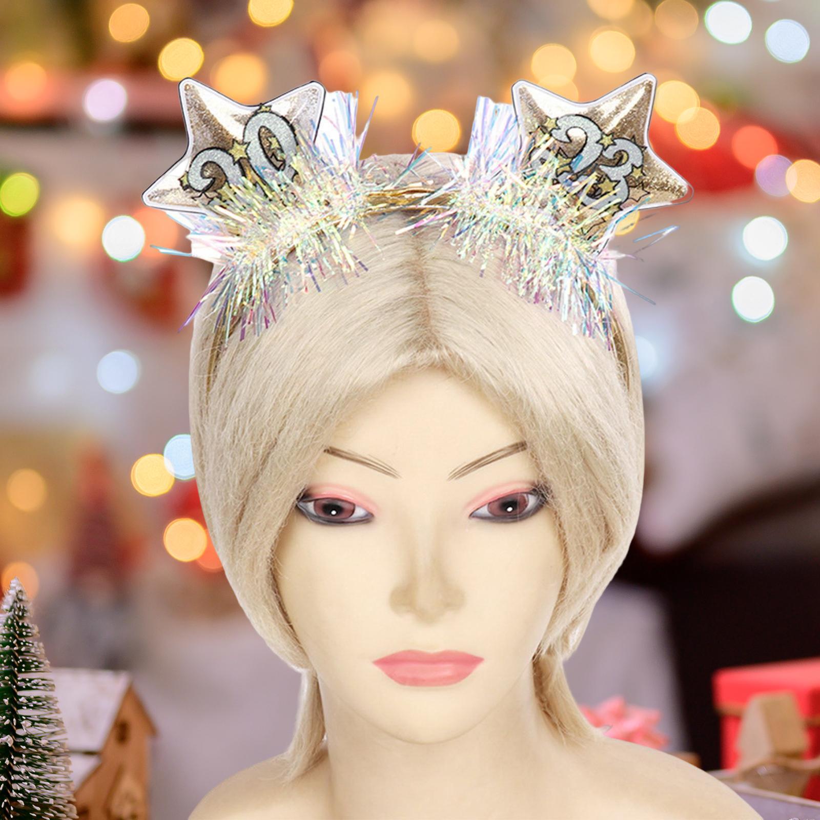 2023 New Year Headbands New Years Party Favors for Celebration Decoration