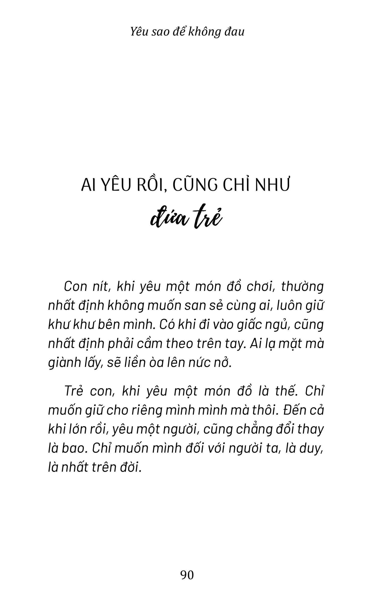 Yêu Sao Để Không Đau_TIME